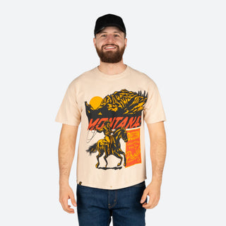 Playera Yellowstone Cowboy Cream Caballero