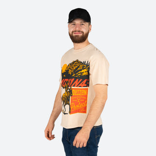 Playera Yellowstone Cowboy Cream Caballero