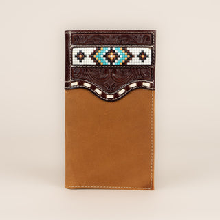 Billetera Nocona Cincelado Caballero