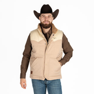 Chaleco Kimes Ranch Muir Trail Khaki Caballero