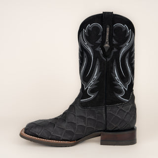 Bota Rio Grande Filadelfia Piraruco Nobuck Negro Caballero