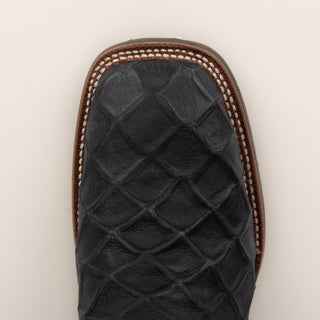 Bota Rio Grande Filadelfia Piraruco Nobuck Negro Caballero