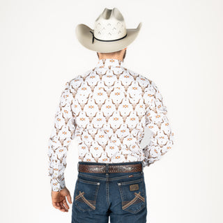 Camisa Rock & Roll Denim Vintage Caballero