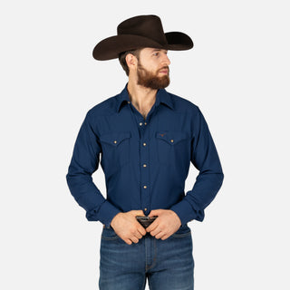 Camisa Rodeo Venttek Marino Caballero