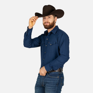 Camisa Rodeo Venttek Marino Caballero