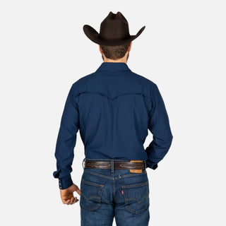 Camisa Rodeo Venttek Marino Caballero