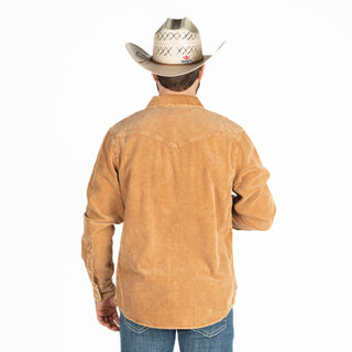 Sobrecamisa Kimes Ranch Catalina Cord Mustard Caballero