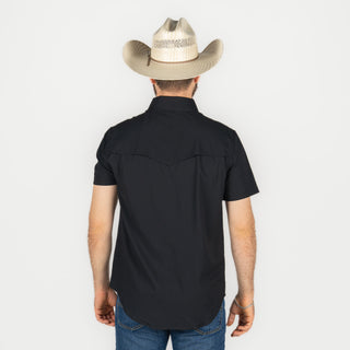 Camisa Rock & Roll Denim Ripstop Black Caballero