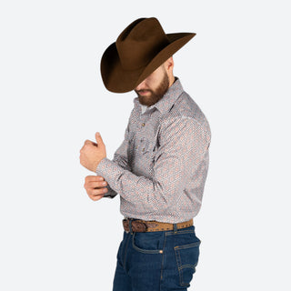 Camisa Rodeo Rombo Aztec Caballero