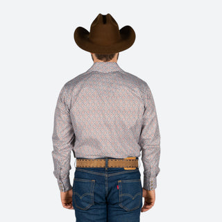 Camisa Rodeo Rombo Aztec Caballero