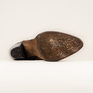 Botín Rio Grande Bolona Crazy Roble Miel Dama