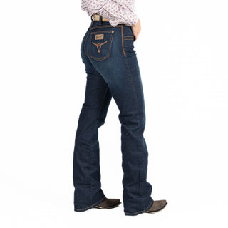 Jeans Wrangler High Rise Toro Dama