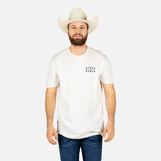Playera Kimes Ranch Back Branded Bone Caballero