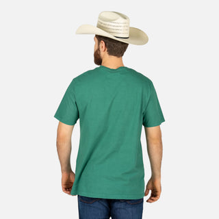 Playera Kimes Ranch Break Through Green Caballero