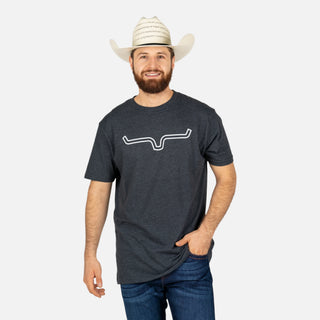 Playera Kimes Ranch Outlier Charcoal Caballero