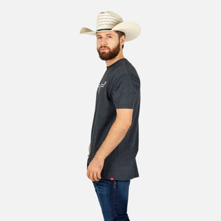 Playera Kimes Ranch Outlier Charcoal Caballero