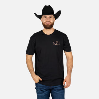 Playera Kimes Ranch Branded Back Caballero