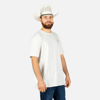Playera Kimes Ranch SS Bronc Ride Natural Caballero