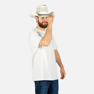 Playera Kimes Ranch SS Bronc Ride Natural Caballero