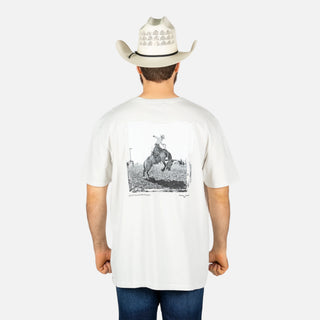 Playera Kimes Ranch SS Bronc Ride Natural Caballero