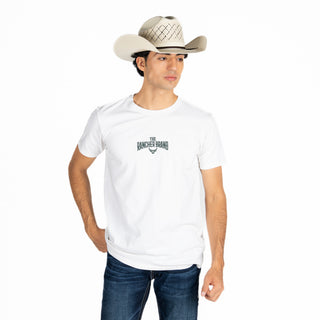 Playera Ranch & Corral White Caballero