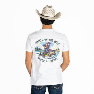 Playera Ranch & Corral White Caballero