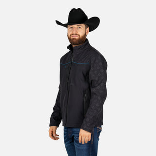 Chamarra Denver Softshell Black Caballero