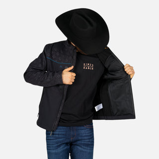 Chamarra Denver Softshell Black Caballero