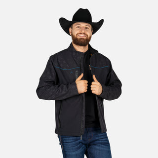 Chamarra Denver Softshell Black Caballero
