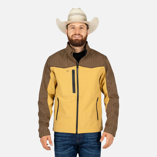 Chamarra Denver Softshell Kahaki Brown Caballero