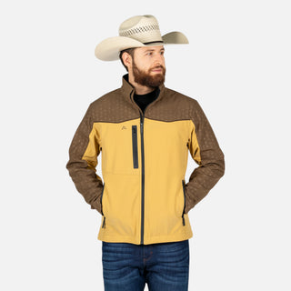 Chamarra Denver Softshell Kahaki Brown Caballero