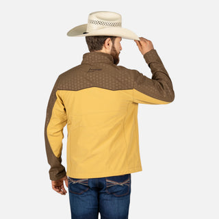 Chamarra Denver Softshell Kahaki Brown Caballero