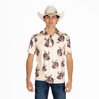 Playera Polo RP Winning Tan Caballero