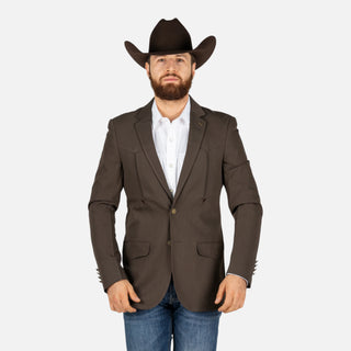 Saco Vaquero McAllen Sonorense Chocolate Caballero