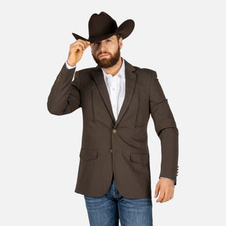 Saco Vaquero McAllen Sonorense Chocolate Caballero
