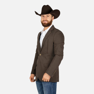 Saco Vaquero McAllen Sonorense Chocolate Caballero