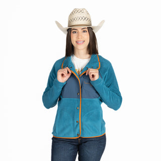 Chamarra Kimes Ranch Selma Mid Blue Dama