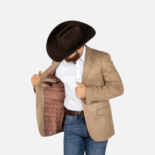 Saco Vaquero McAllen Damond Gold Caballero