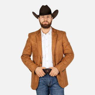 Saco Vaquero McAllen Cowboy Camel Caballero