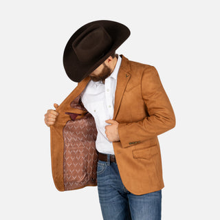 Saco Vaquero McAllen Cowboy Camel Caballero
