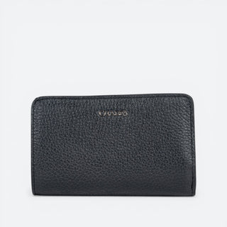Cartera Cuadra Venado Italiano Negro Dama