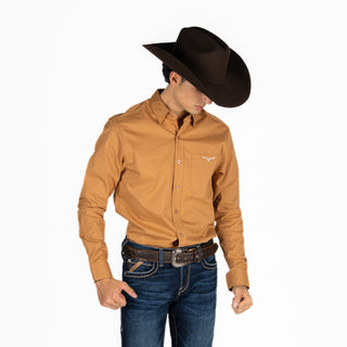 Camisa Kimes Ranch Team Brown Caballero