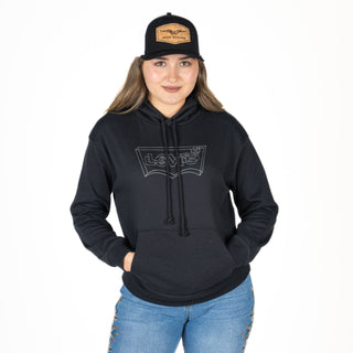 Sudadera Levis Negro Dama