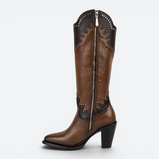 Bota Cuadra Res Becerro Top Ambar Dama