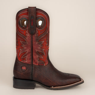 Bota Rio Grande Alabama Bull Hide Comboy Comanche Caballero