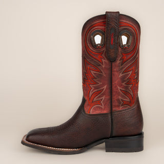 Bota Rio Grande Alabama Bull Hide Comboy Comanche Caballero