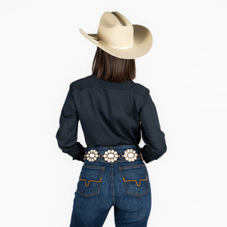 Camisa Kimes Ranch Team Black Dama