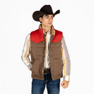 Chaleco Kimes Ranch Muir Trail Brown Caballero