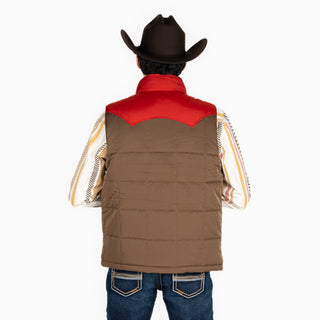 Chaleco Kimes Ranch Muir Trail Brown Caballero