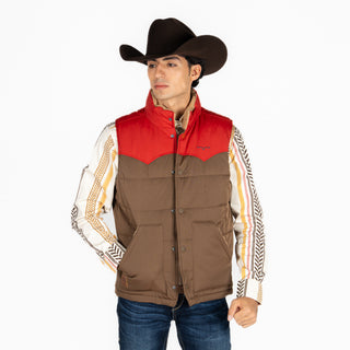 Chaleco Kimes Ranch Muir Trail Brown Caballero